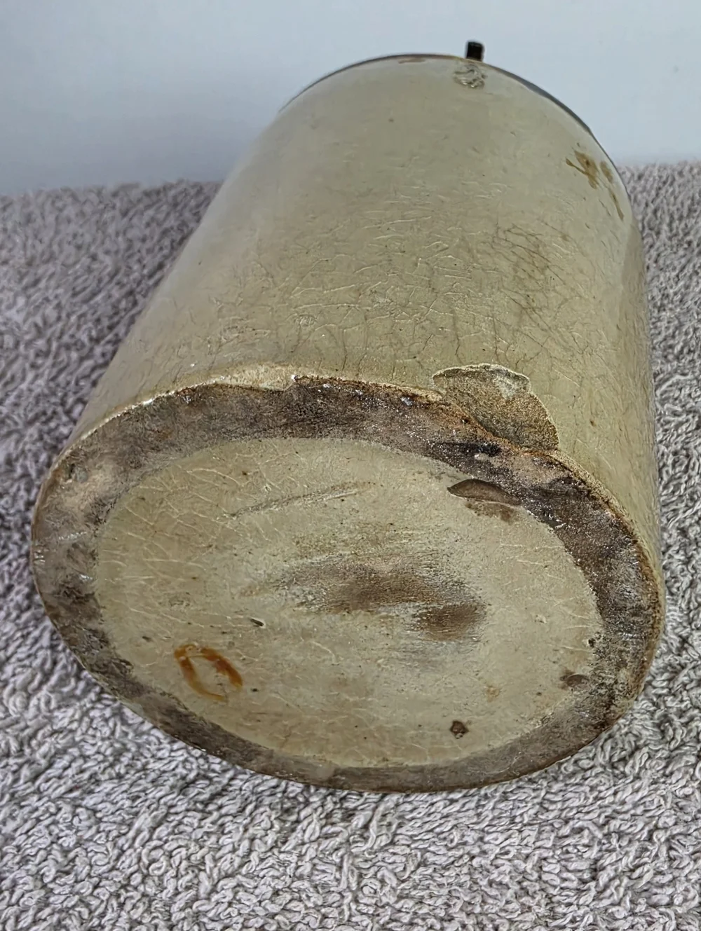 Antique Weir Pottery Canning Jar